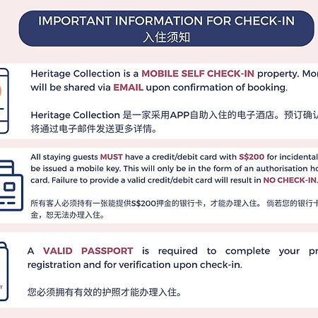 Heritage Collection On Pagoda - Mobile App Check-In Singapour Extérieur photo
