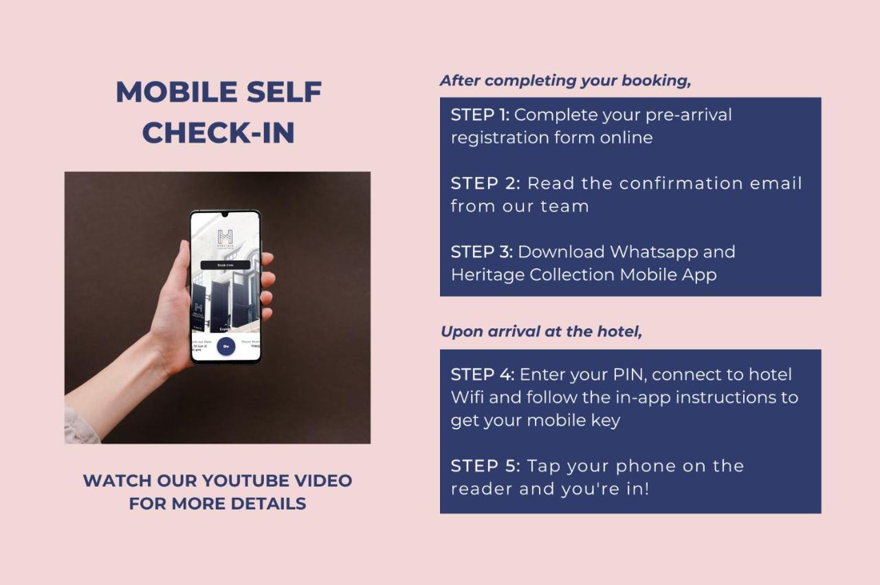 Heritage Collection On Pagoda - Mobile App Check-In Singapour Extérieur photo